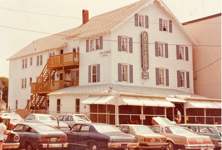 Royal Treat at 4 Wilmington Ave. in Rehoboth Beach, seen here in an unknown year, will be demolished later this year.