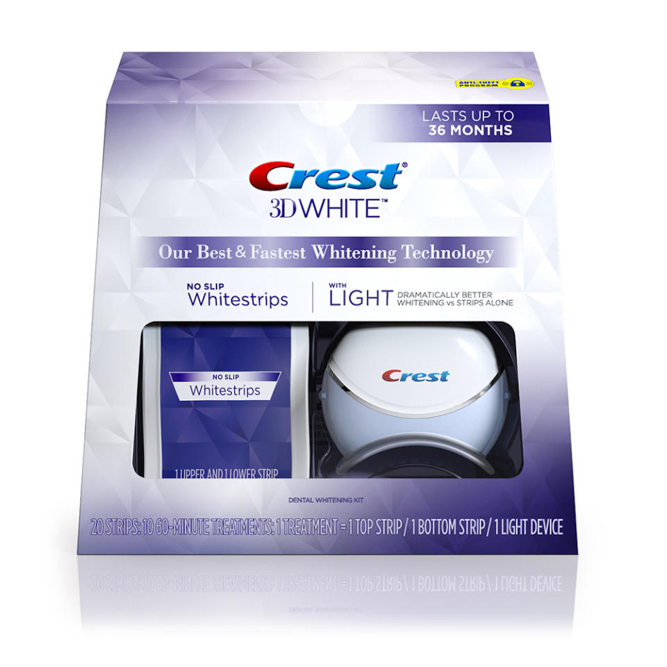 Crest 3D Whitestrips With Light Kit