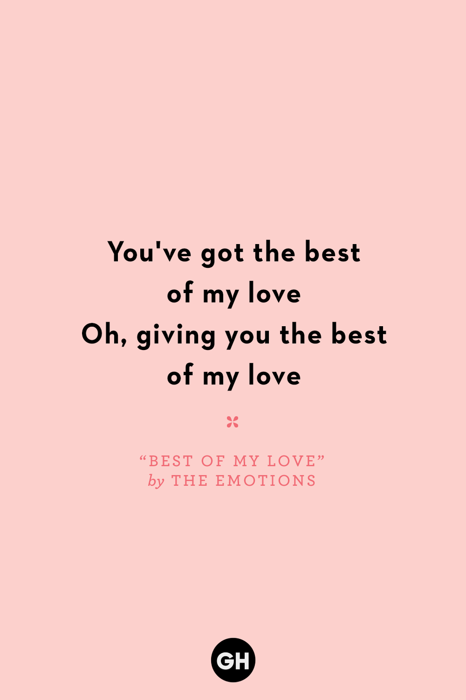 "Best Of My Love" by The Emotions