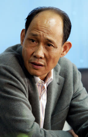 Huang Rulun, head of the Century Golden Resources Group is pictured in Zhengzhou, Henan province, China, April 21, 2011. Picture taken April 21, 2011. REUTERS/Stringer