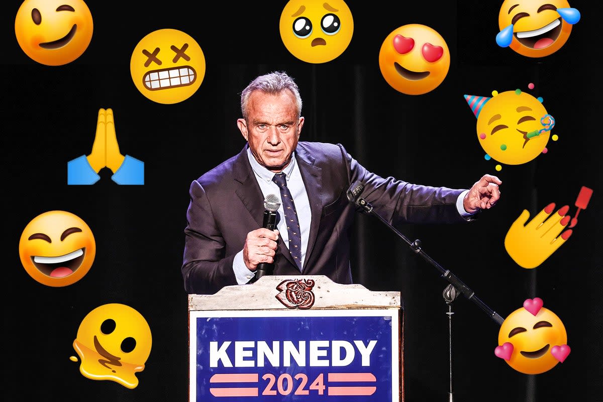 Robert F Kennedy Jr is actively courting the Gen Z vote after several encouraging polls.   (Getty Images)