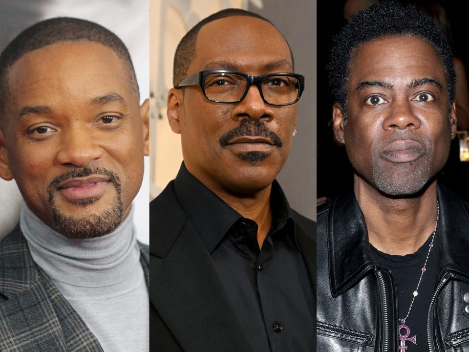 Will Smith, Eddie Murphy, and Chris Rock.