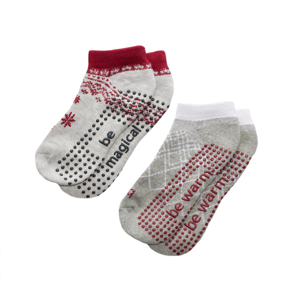 <p><a href="https://go.redirectingat.com?id=74968X1596630&url=https%3A%2F%2Fstickybesocks.com%2Fcollections%2Fkids%2Fproducts%2Fkids-winter-2-pack-grip-socks-4t-6t-snow&sref=https%3A%2F%2Fwww.bestproducts.com%2Fparenting%2Fkids%2Fg268%2Fbest-stocking-stuffers-for-kids%2F" rel="nofollow noopener" target="_blank" data-ylk="slk:Shop Now;elm:context_link;itc:0;sec:content-canvas" class="link ">Shop Now</a></p><p>Kids Winter Grip Socks (2-Pack)</p><p>stickybesocks.com</p><p>$16.00</p>