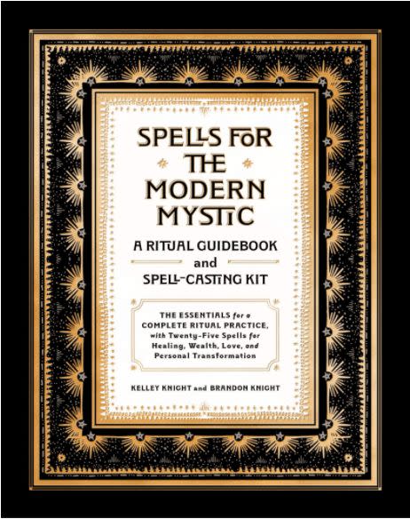 Find this <a href="https://amzn.to/3oHulTT" target="_blank" rel="noopener noreferrer">Spells for the Modern Mystic: A Ritual Guidebook and Spell-Casting Kit for $30</a> on Amazon.