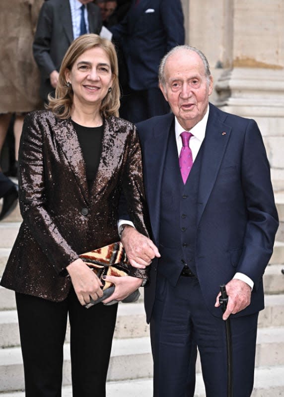 Cristina de Borbón y Juan Carlos I