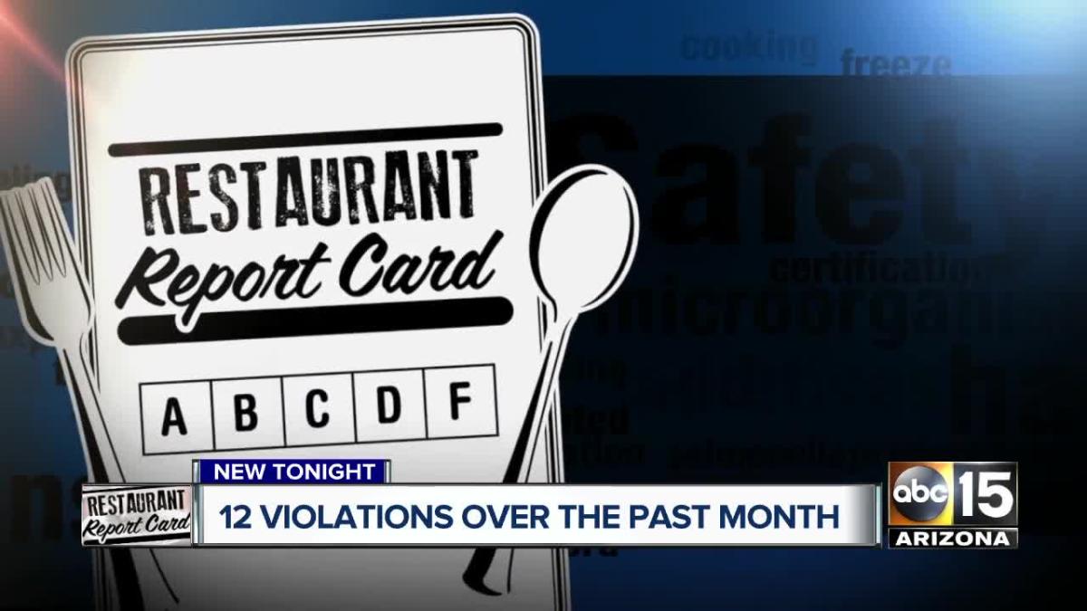 Restaurant Report Card