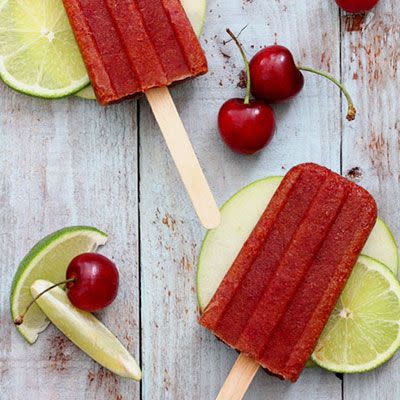 Cherry Apple Whiskey Sour Pops