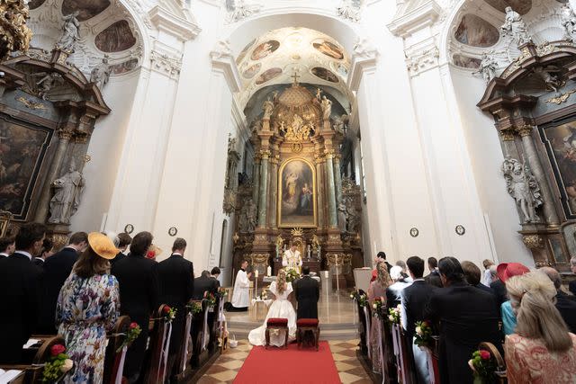 <p>Dnphotography/Abaca via ZUMA Press</p> Royal wedding of Liechtenstein