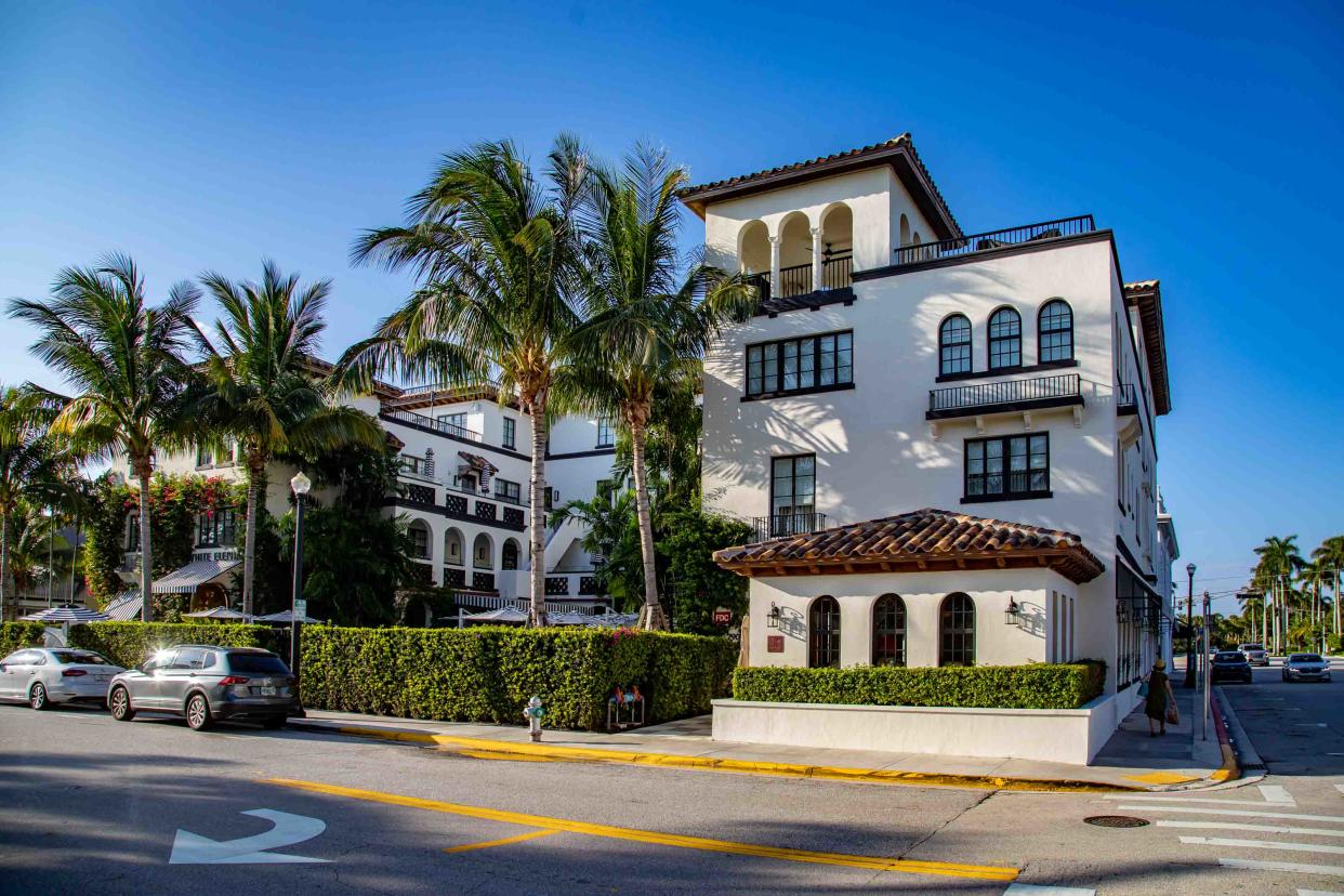 The White Elephant in Palm Beach was named a top spot in South Florida for a warm-weather vacation this winter by Elle Decor.