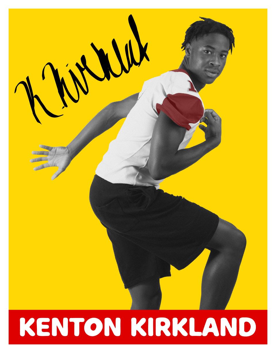 Editor's Note: Photo Illustration. Safety Kenton Kirkland from William M. Raines High School is a 2022 Super 11 pick, shown in portrait, Friday, July 8, 2022 in Jacksonville.