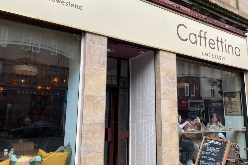 Caffettino has opened on Dumbarton Road