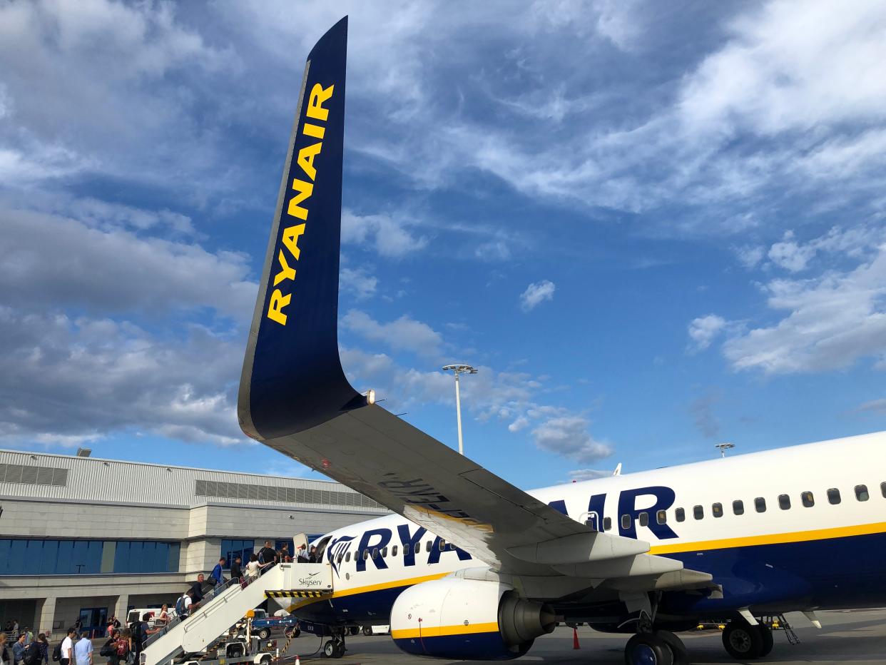 Starting gate: Ryanair Boeing 737 at Athens airport (file photo) (Simon Calder)
