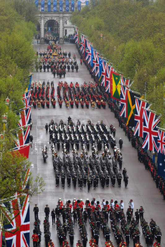 La Procesión de coronación y la Procesión del Rey