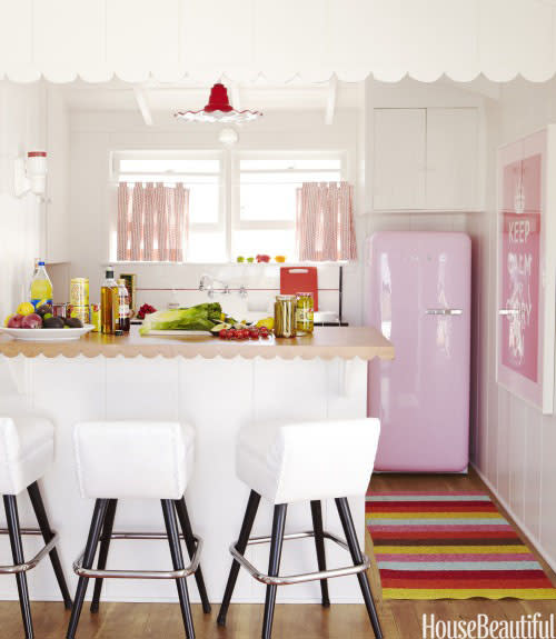 Perfect Pink Kitchen