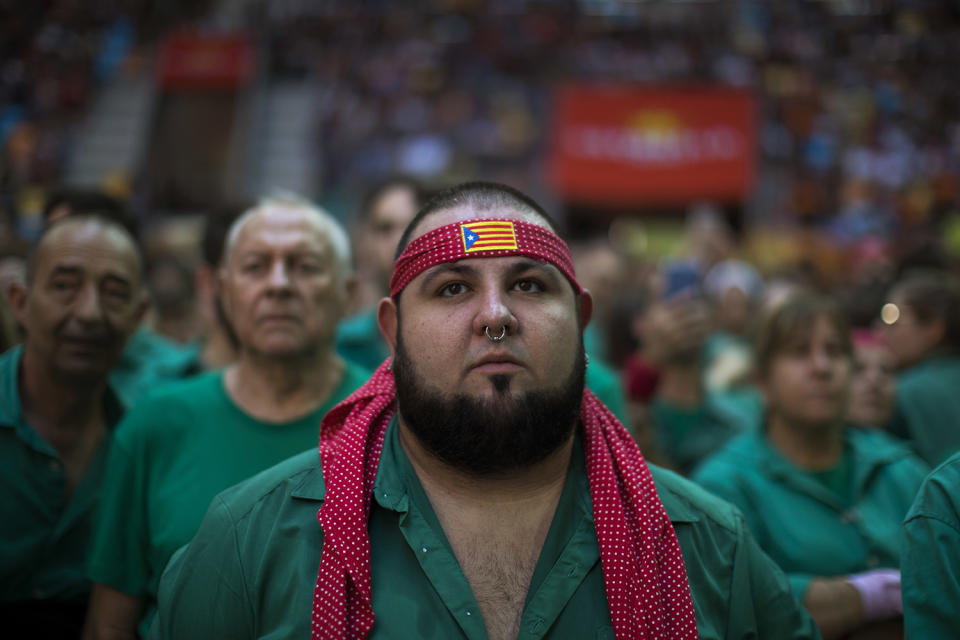 Human Tower Competition in Catalonia