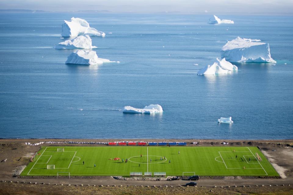 Greenland only had 141,387 tourists in 2023, but is hoping to showcase the natural beauty and heritage it has to offer (Aningaaq R Carlsen/Visit Greenland)