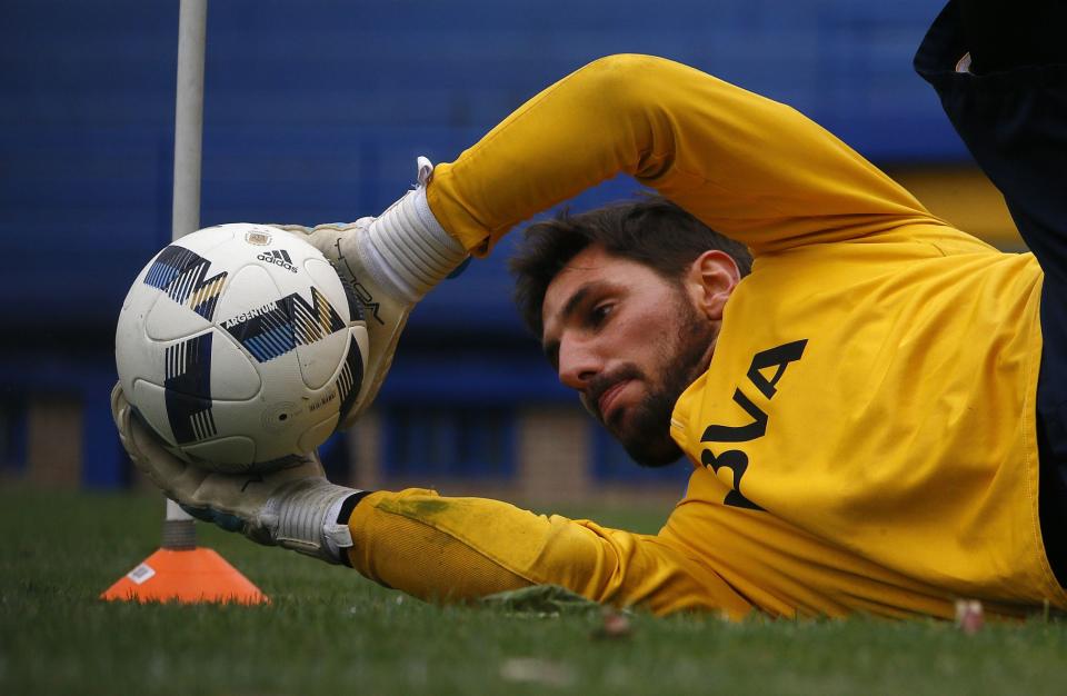 Los arqueros que espió Boca