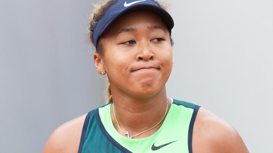 Naomi Osaka will not compete at Wimbledon this year, citing a need to recover from an achilles injury. (Photo by Foto Olimpik/NurPhoto via Getty Images)