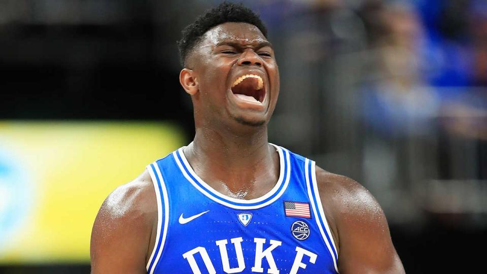 Zion Williamson is a scary man. Pic: Getty
