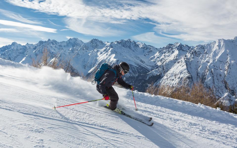 Verbier skier