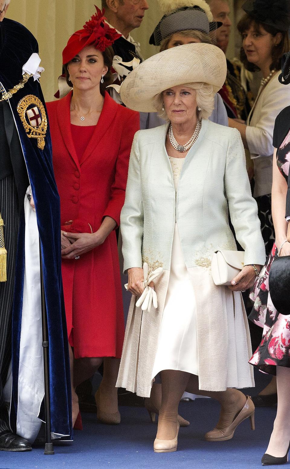 Catherine, Duchess of Cambridge and Camilla the Duchess of Cornwall