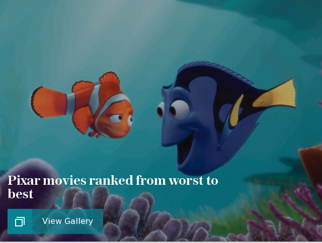 Pixar movies ranked from worst to best