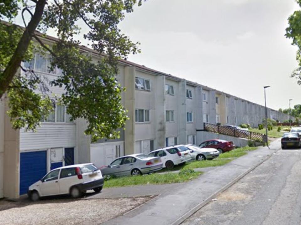 A general view of Broadlands, the street on which a young girl was found dead following a suspected dog attack (Google Maps)