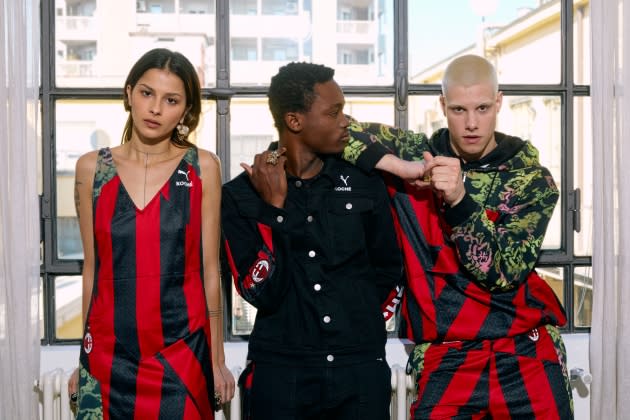 EXCLUSIVE: Koché Teams Up With Puma and AC Milan Soccer Club for