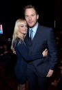 <p>The comedic pair announced they were separating <a rel="nofollow" href="https://www.yahoo.com/entertainment/chris-pratt-anna-faris-split-warning-signs-195707256.html" data-ylk="slk:after eight years of marriage;elm:context_link;itc:0;sec:content-canvas;outcm:mb_qualified_link;_E:mb_qualified_link;ct:story;" class="link  yahoo-link">after eight years of marriage</a>, saying in statements, “We tried hard for a long time, and we’re really disappointed.” They share one son, 5-year-old, Jack. Faris has already moved on with cinematographer Michael Barrett and Pratt <a rel="nofollow" href="https://www.yahoo.com/entertainment/anna-faris-boyfriend-michael-barrett-201506149.html" data-ylk="slk:officially filed for divorce;elm:context_link;itc:0;sec:content-canvas;outcm:mb_qualified_link;_E:mb_qualified_link;ct:story;" class="link  yahoo-link">officially filed for divorce</a> last month. (Photo: Michael Buckner/Getty Images for CinemaCon) </p>