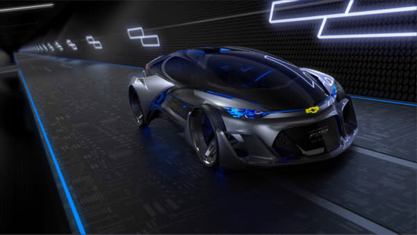 Chevy's Self-Driving Concept Car Blurs Sci-Fi and Reality