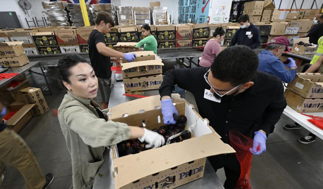 Volunteers can help reduce costs, but most nonprofit social service groups rely heavily on government funding. <a href="https://www.gettyimages.com/detail/news-photo/los-angeles-ca-volunteers-from-cushman-wakefield-sort-news-photo/1574658041?adppopup=true" rel="nofollow noopener" target="_blank" data-ylk="slk:Brittany Murray/MediaNews Group/Long Beach Press-Telegram via Getty Images;elm:context_link;itc:0;sec:content-canvas" class="link ">Brittany Murray/MediaNews Group/Long Beach Press-Telegram via Getty Images</a>