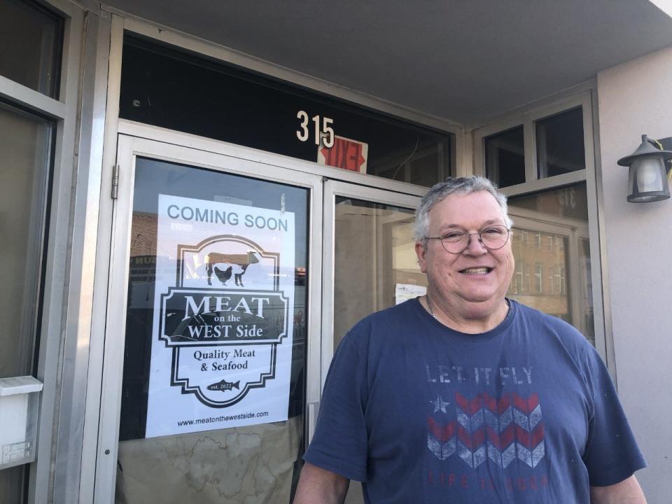 Ron West will open MEAT on the WEST Side, a small butcher shop and meat market in downtown Grand Ledge, by this summer.