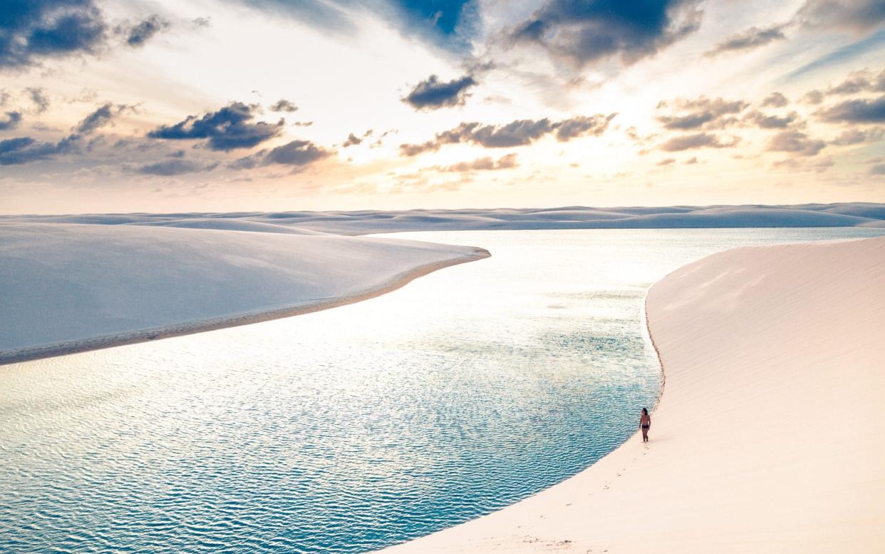 The spectacular dunes of Lençóis Maranhenses National Park - Getty