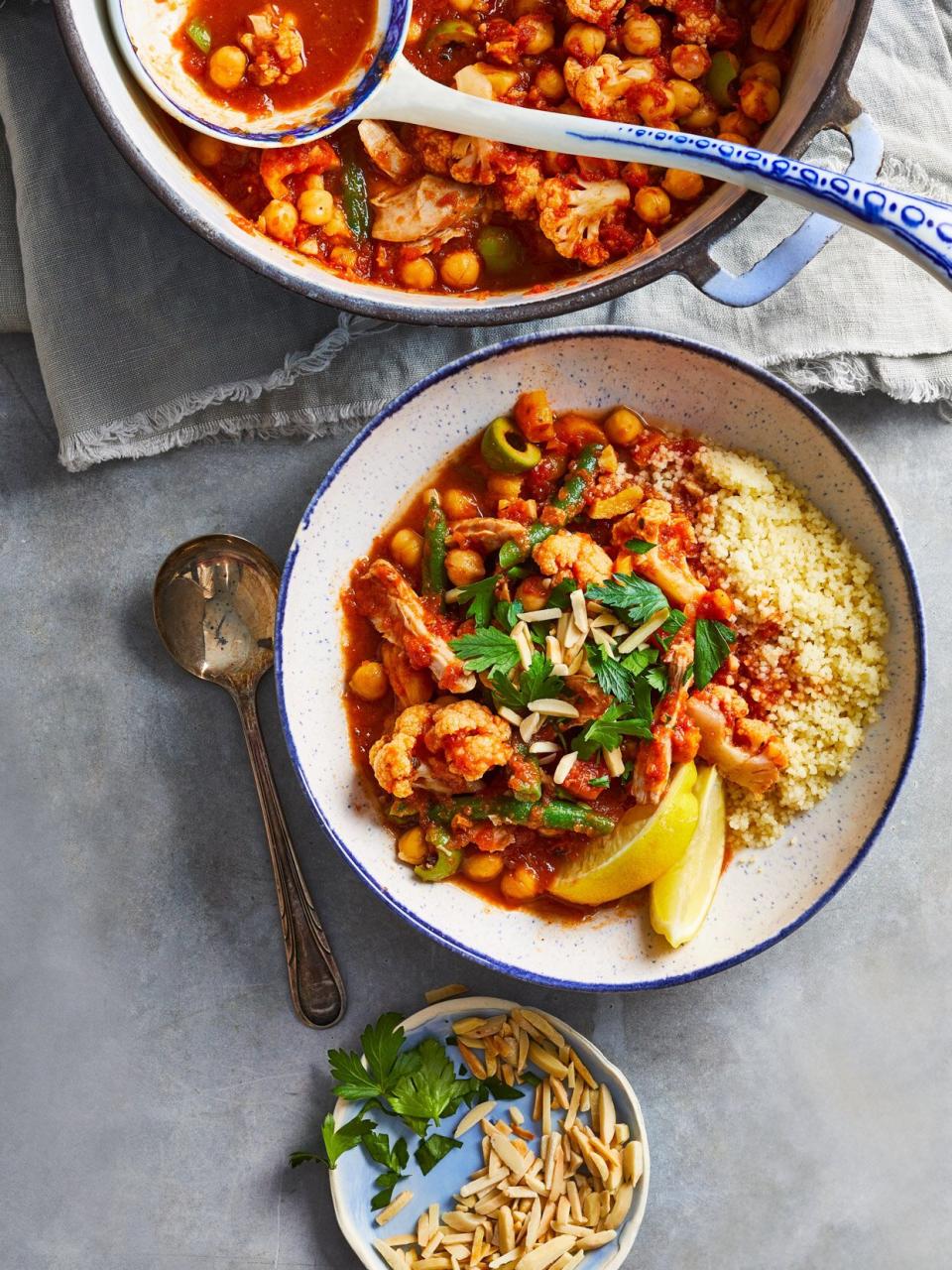 What's it going to be? Pressure cooker stew or slow cooker stew? This North African-inspired recipe can be made in either handy appliance.