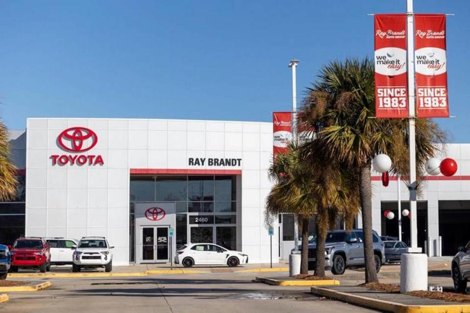 The Ray Brandt Toyota location in Kenner, Louisiana, is shown on Tuesday. Chris Granger/New Orleans Advocate