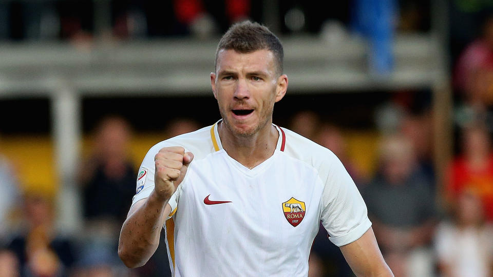 Edin for London? Roma man Edin Dzeko is wanted by Chelsea – but will he sign on at Stamford Bridge?