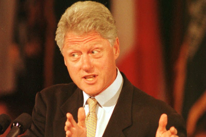 On July 29, 1999, a federal judge in Little Rock, Ark., fined U.S. President Bill Clinton $89,000 for lying about his relationship with former White House intern Monica Lewinsky in his deposition in the Paula Jones sexual harassment case. File Photo by Bill Greenblatt/UPI