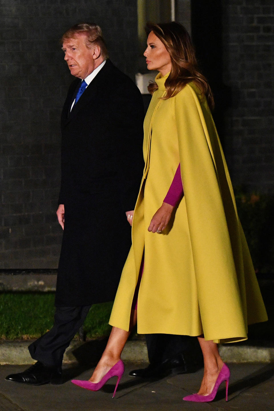 US Präsident Donald Trump and First Lady Melania Trump (Photo by Leon Neal/Getty Images)