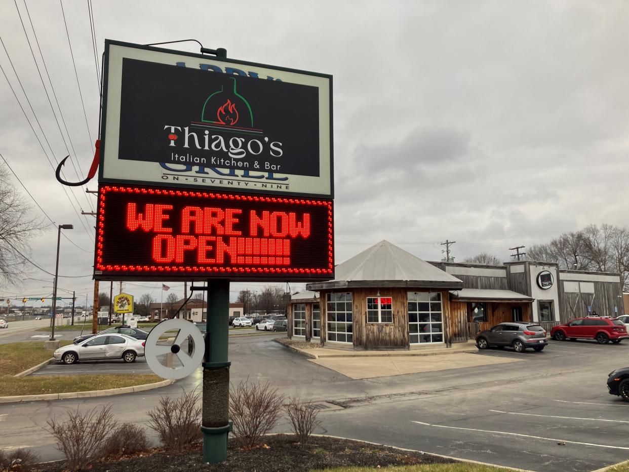 Thiago's Italian Kitchen & Bar replaced Pappy's on Hebron Road in Heath. The new restaurant kept many of the former restaurant's employees and some of its menu items.