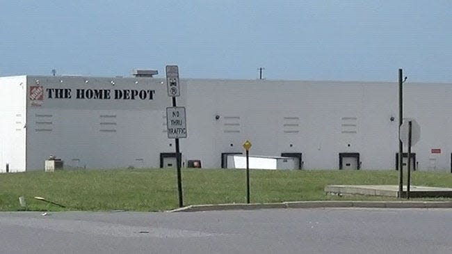 Home Depot distribution center on Hunters Green Parkway