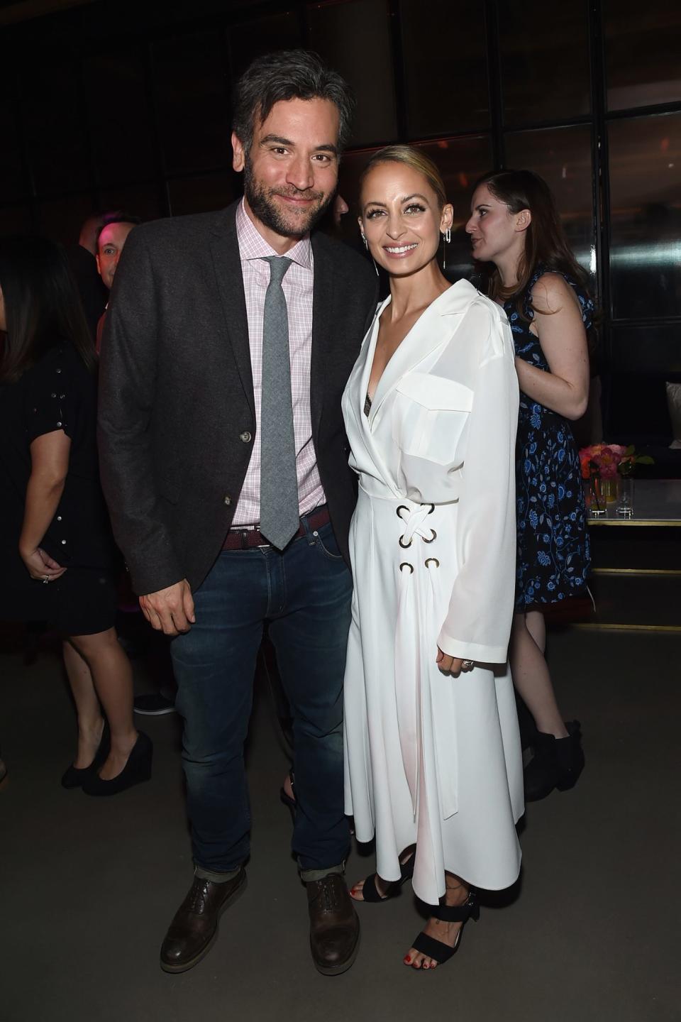 Josh Radnor and Nicole Richie