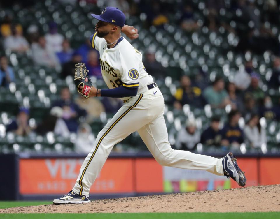 Closer Devin Williams is the centerpiece of what should be another outstanding Brewers bullpen.