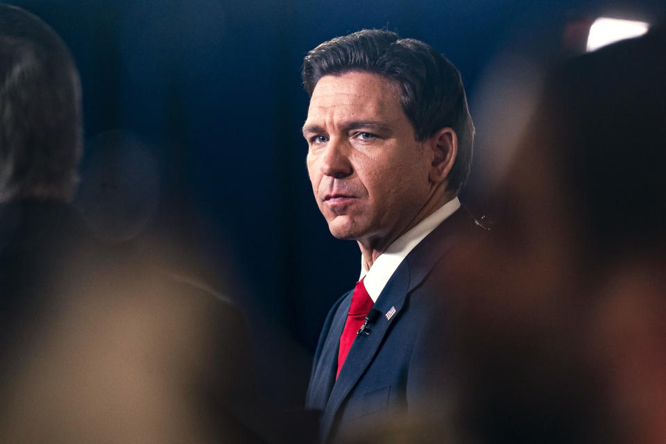 Gov. Ron DeSantis  (Al Drago / Bloomberg via Getty Images file)