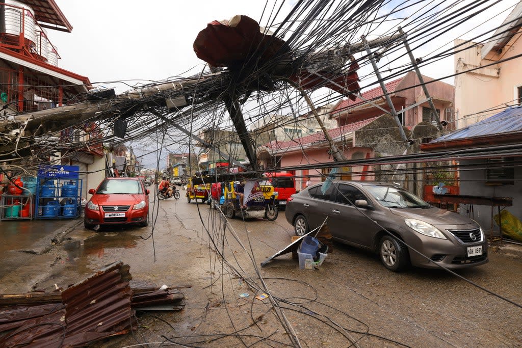 Philippines Asia Storm (Copyright 2021 The Associated Press. All rights reserved.)