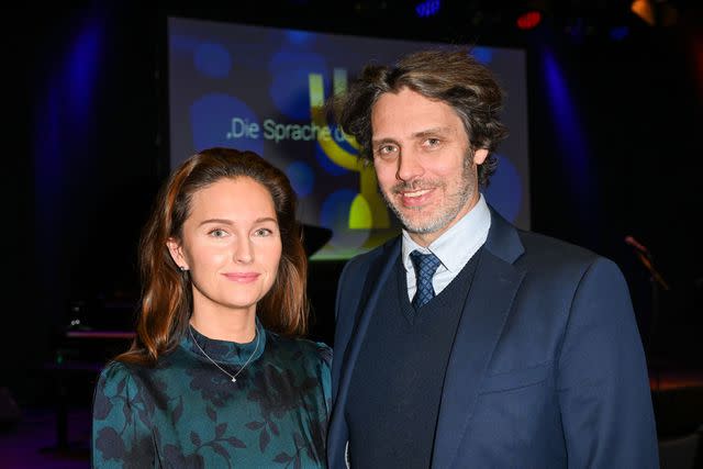 <p>Hannes Magerstaedt/Getty </p> Princess Sophie and Prince Ludwig at the VIP Gala For Jewish Culture Days at Gasteig on November 29, 2023 in Munich, Germany.
