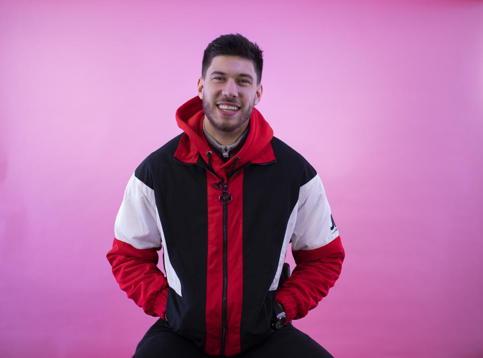 Jack Fowler poses for photos during his visit to Heat Radio on February 04, 2019 in London, England. (Photo by John Phillips/Getty Images)