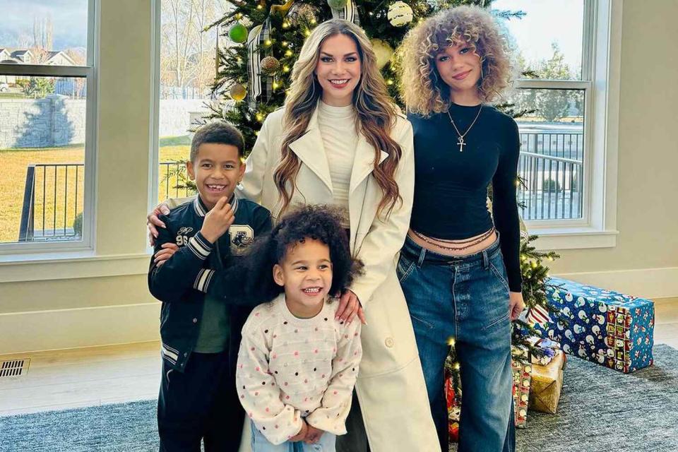 <p>Allison Holker/Instagram</p> Allison Holker and family