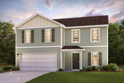 Essex Floor Plan Rendering | New Homes in Lexington, NC by Century Complete