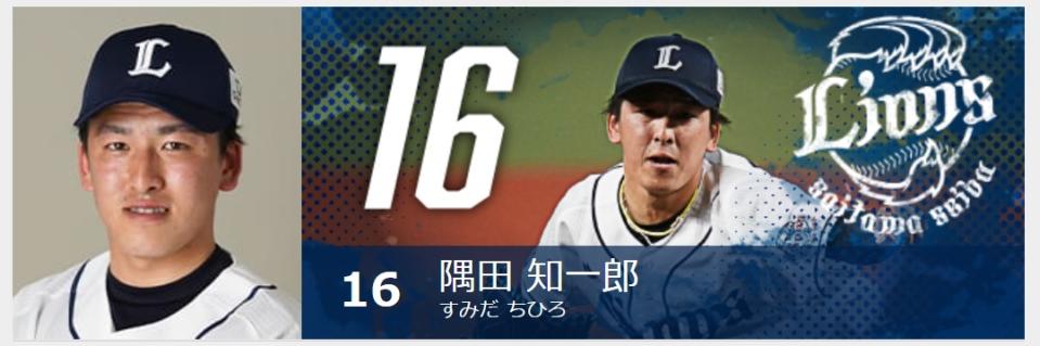 西武今天將去年選秀會第1指名投手隅田知一朗下放二軍。官方提供