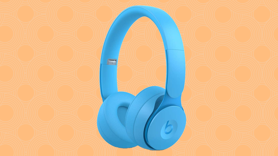 Save 40 percent on these Beats Solo Pro Wireless Noise Cancelling On-Ear Headphones. (Photo: Amazon)